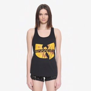 Disney marvel wu-tang wakanda black tank size S